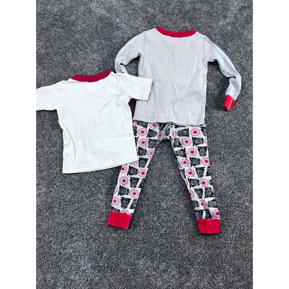 Hanna Anderson Star Wars Pajamas Set,  Long Sleeve,‎ Size 90 US 3 Two Shirts